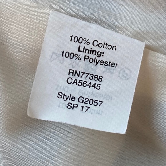 J Crew Factory Striped Lined Skirt Sz 4 - Picture 8 of 8